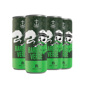 ALMIRANTE | BARBA VERDE | 4 PACK  x  LATA 355ML
